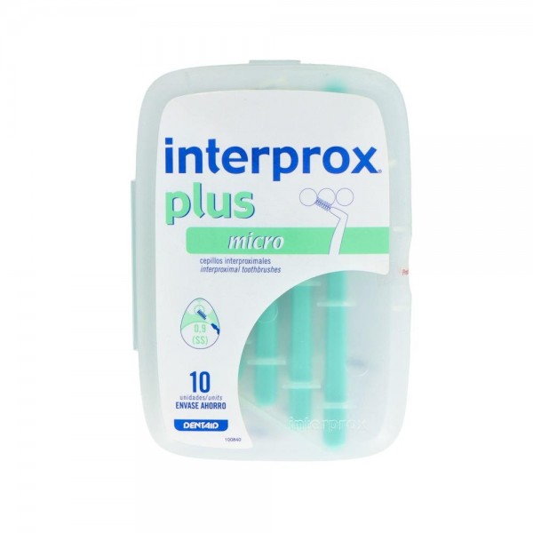 Cepillo Interdental Interprox Plus Micro Angu Turquesa 10 U