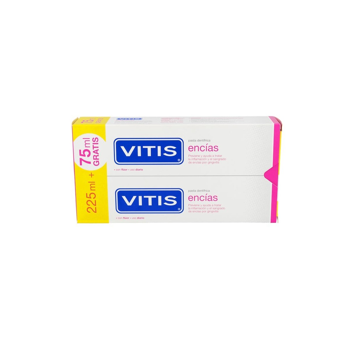 Vitis Encias Pack Pasta 150 Ml X 2 U (75 Ml...