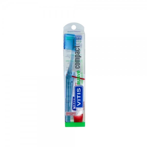 Cepillo Dental Vitis Compact Suav +Vitis Antic 15 Ml