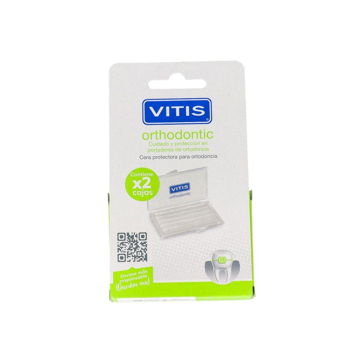 Cera Dent Vitis Ortodonc Caja 1+1U