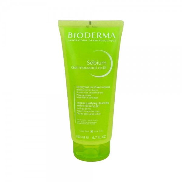 Bioderma Sebium Gel Moussant Actif 200Ml
