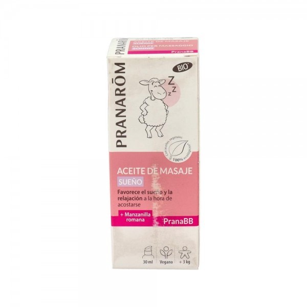 Pranarom Pranabb Aceite Masaje Sueño Bio 30 Ml
