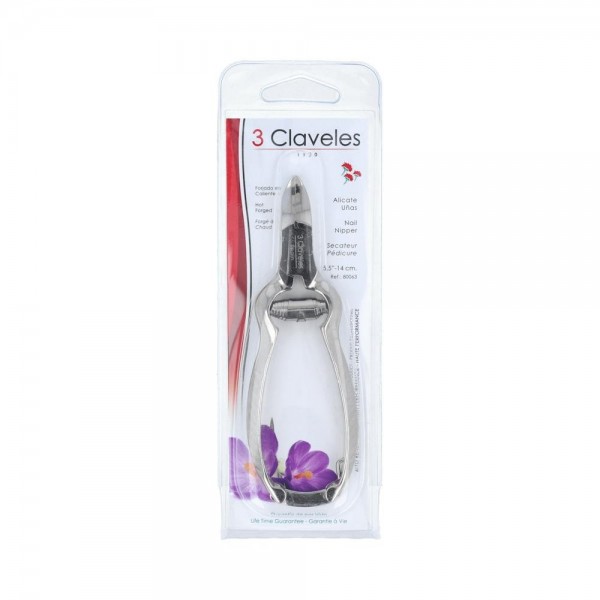 Alicate 3 Claveles Pedi 14Cm 80063