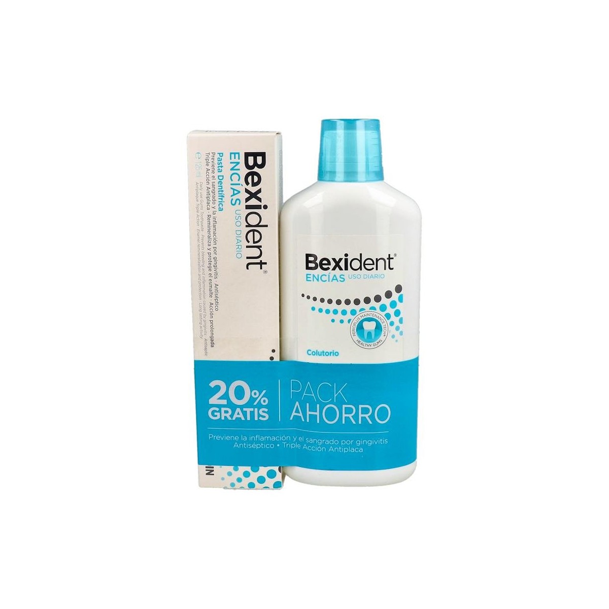 Bexident Pack Encias Uso Diario Colut+Pasta