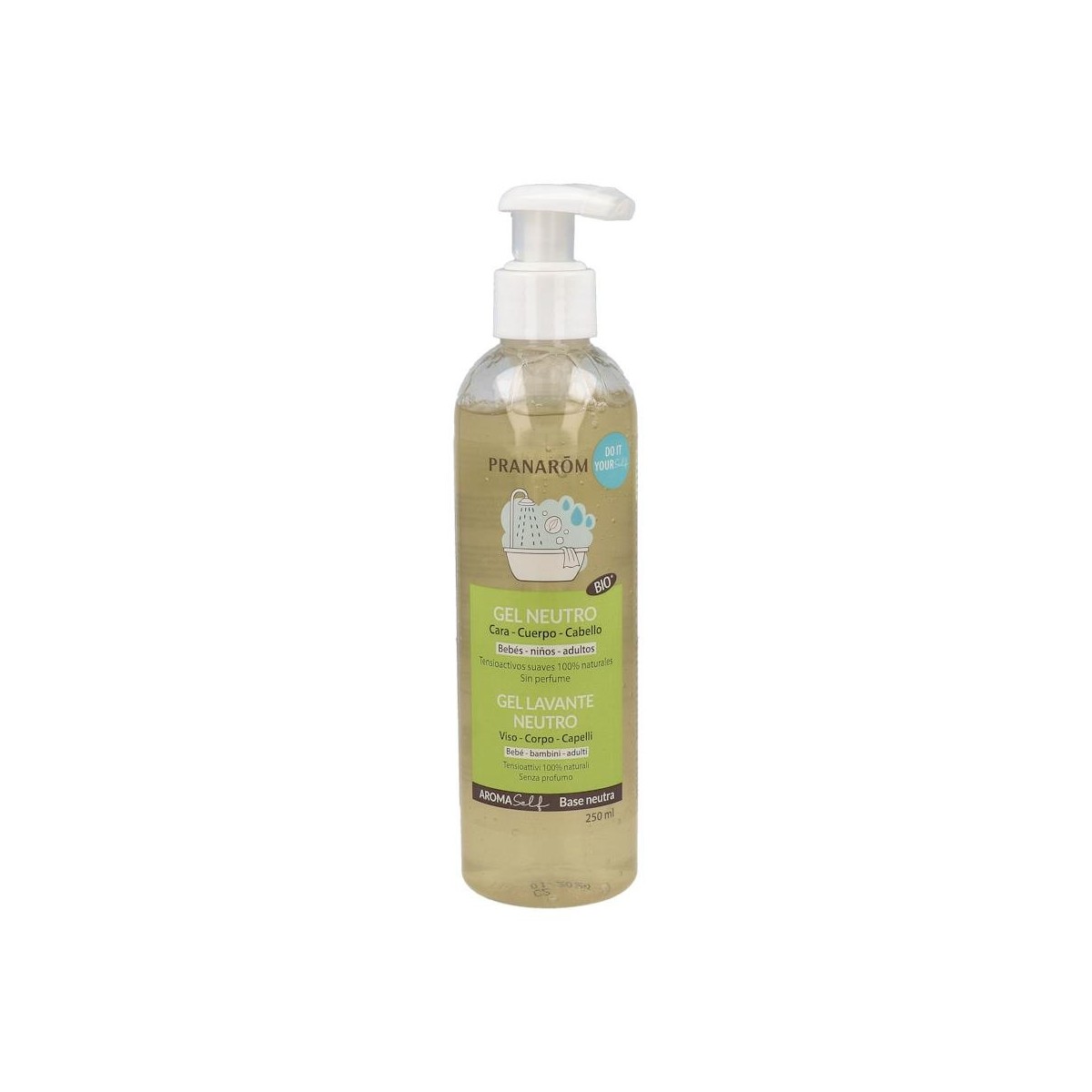 Pranarom Gel Neutro Bio (Eco) 250 Ml