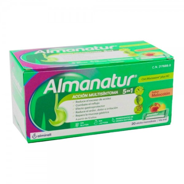 Almanatur Melocoton 20 Sob