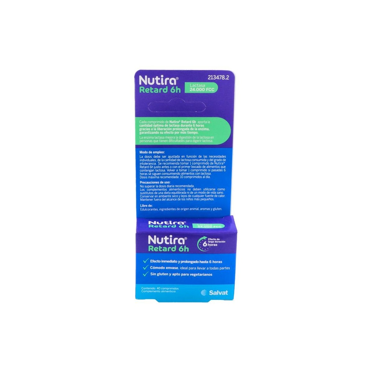 Nutira Retard 6H 40 Comp Lib Prolon
