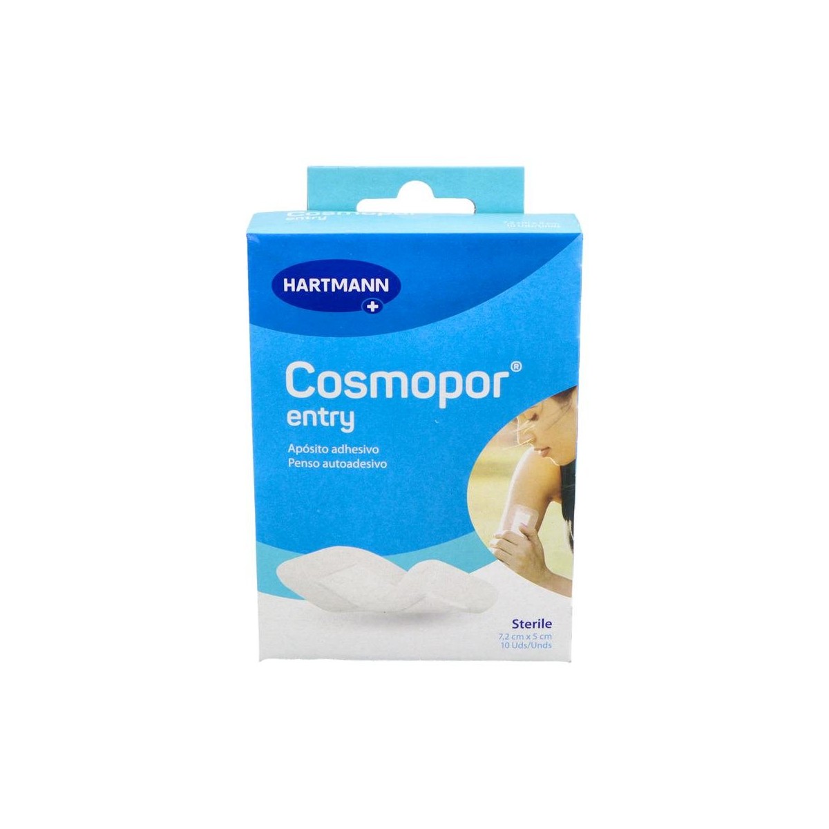 Cosmopor Entry 7,2X5 Cm 10 U Aposito Est