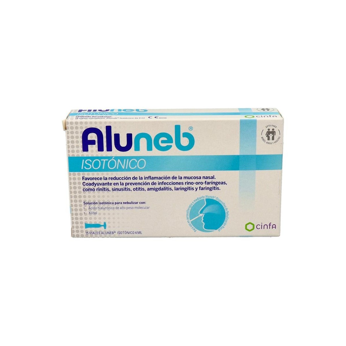 Aluneb Isotonico 15 Viales 4 Ml