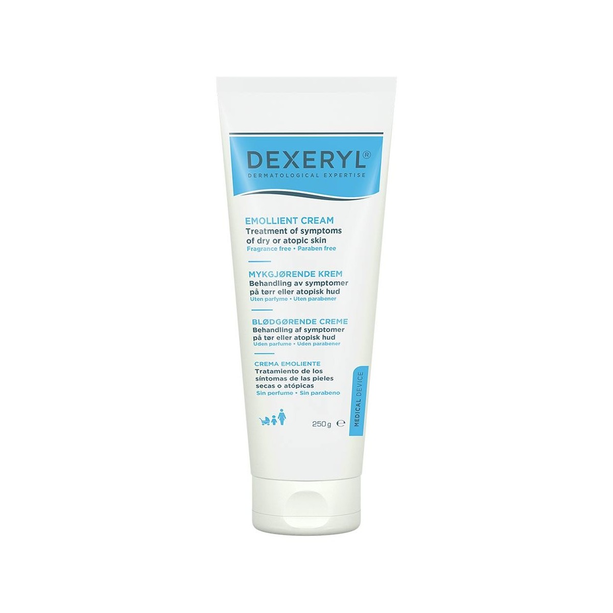 Dexeryl Crema emoliente pieles secas y atópicas...