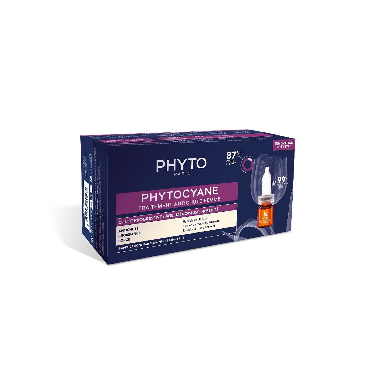PHYTOCYANE MUJER CAIDA PROGRESIVA 12 AMPOLLAS