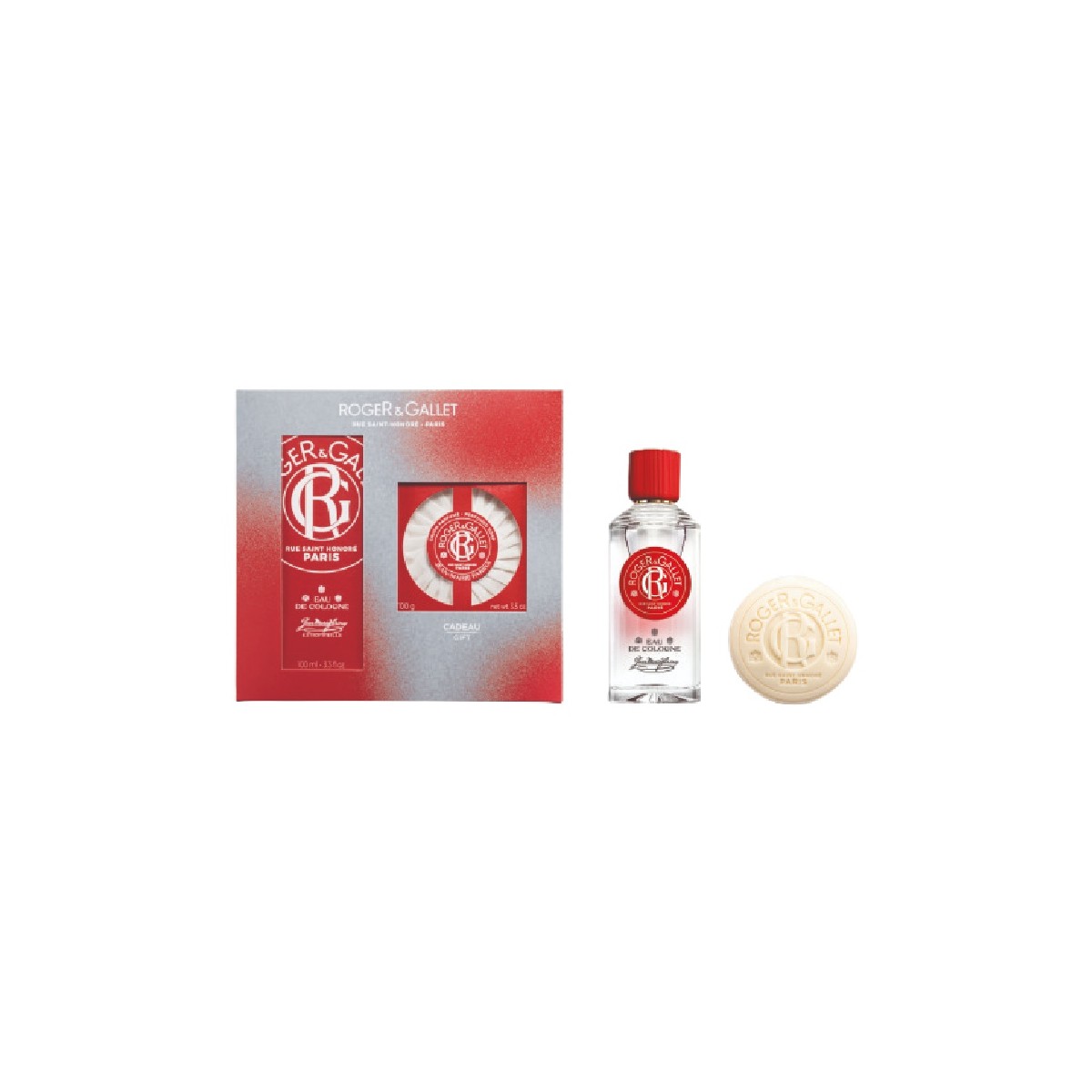 ROGER & GALLET COFRE JMF 100 ML + JABOM 100G
