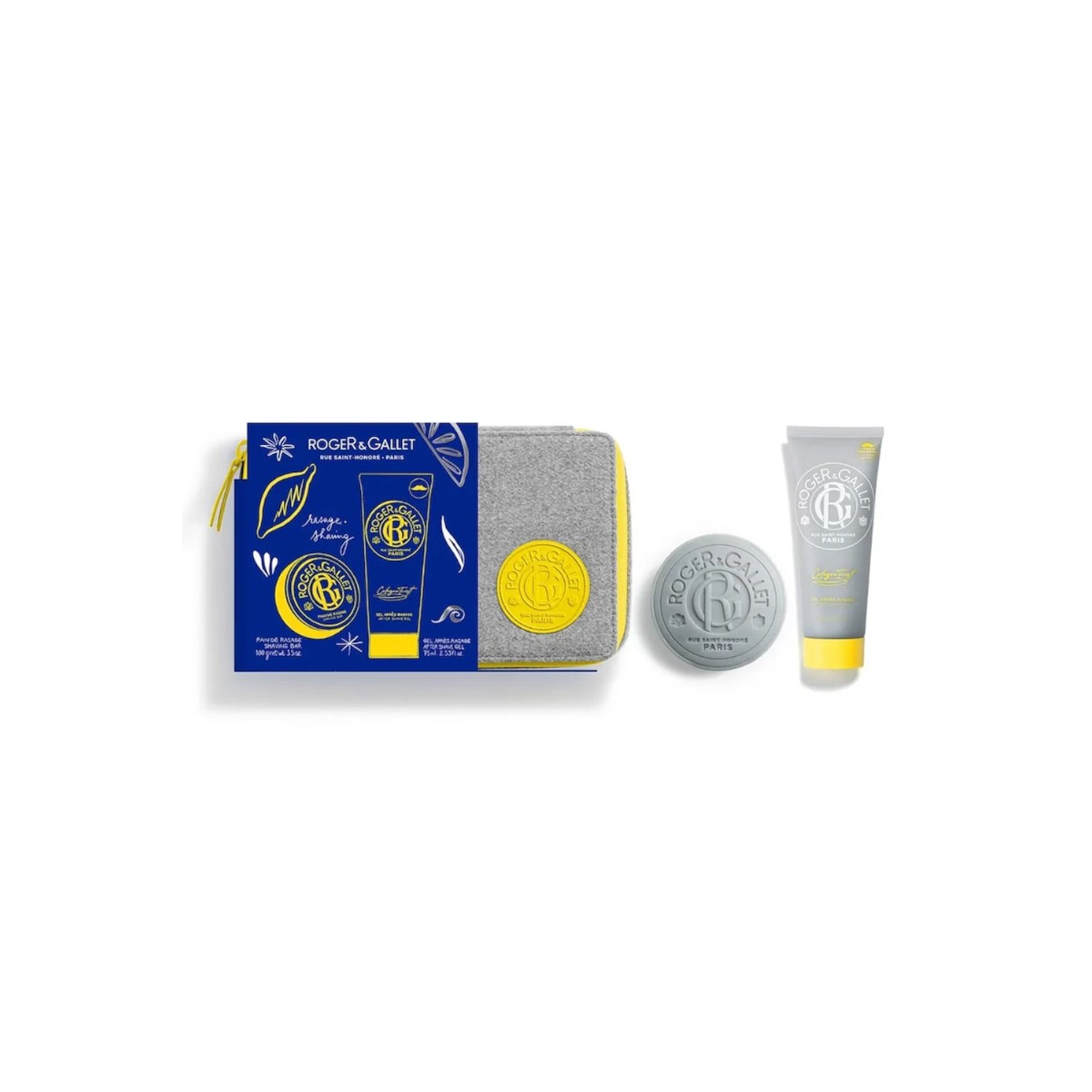 ROGER GALLET COFRE HOMME AFEITADO + AFTERSHAVE