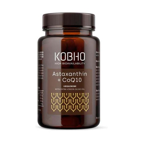 Kobho Astaxanthin + CoQ10 60caps