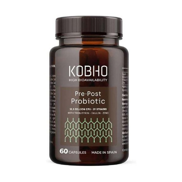 Kobho Pre-Post Probiotic 60caps