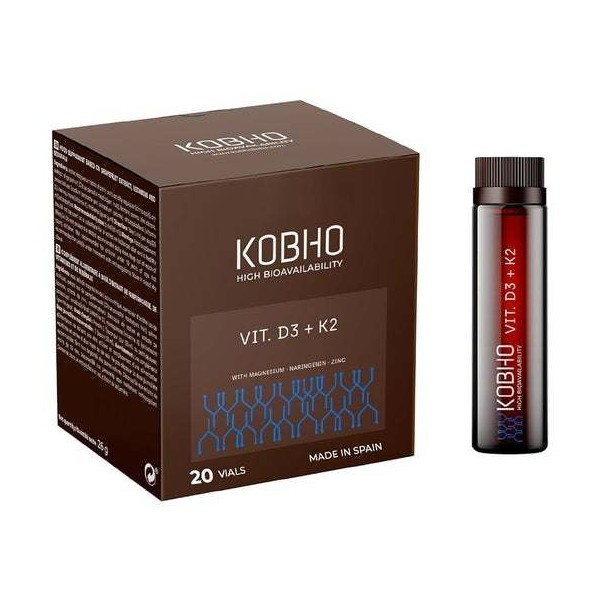 Kobho Vit D3 + K2 20uds