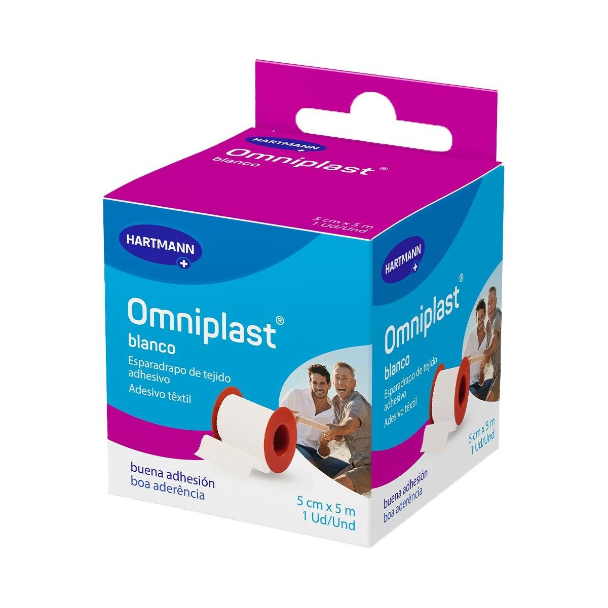 Omniplast blanco 5cmx5m 1 ud
