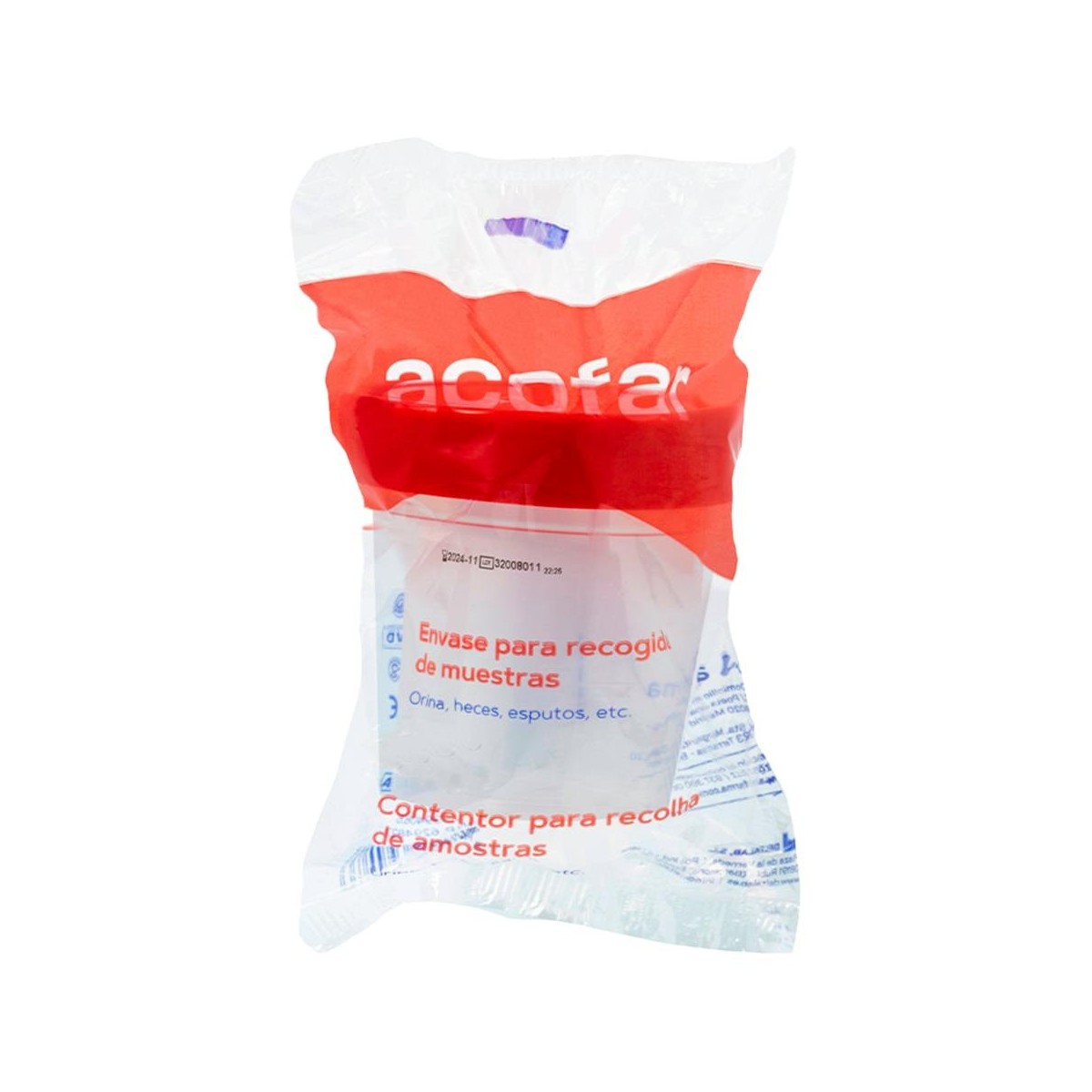 Acofar Envase Recog Muestra 100 Ml