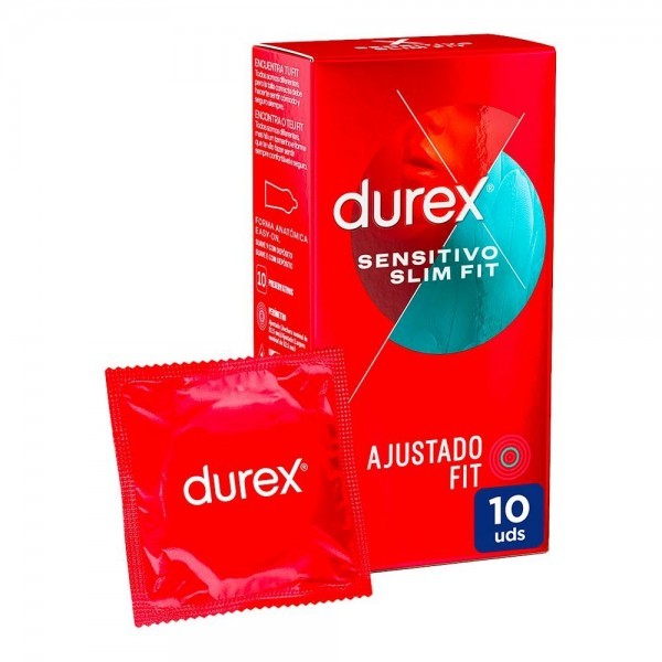 Durex Sensitivo Slim Fit 10U