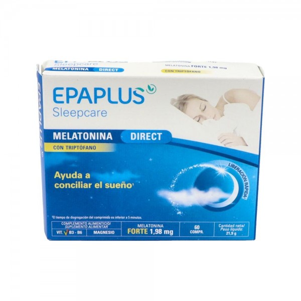 Epaplus Sleepcare Melatonina / Triptofano 60 Comp
