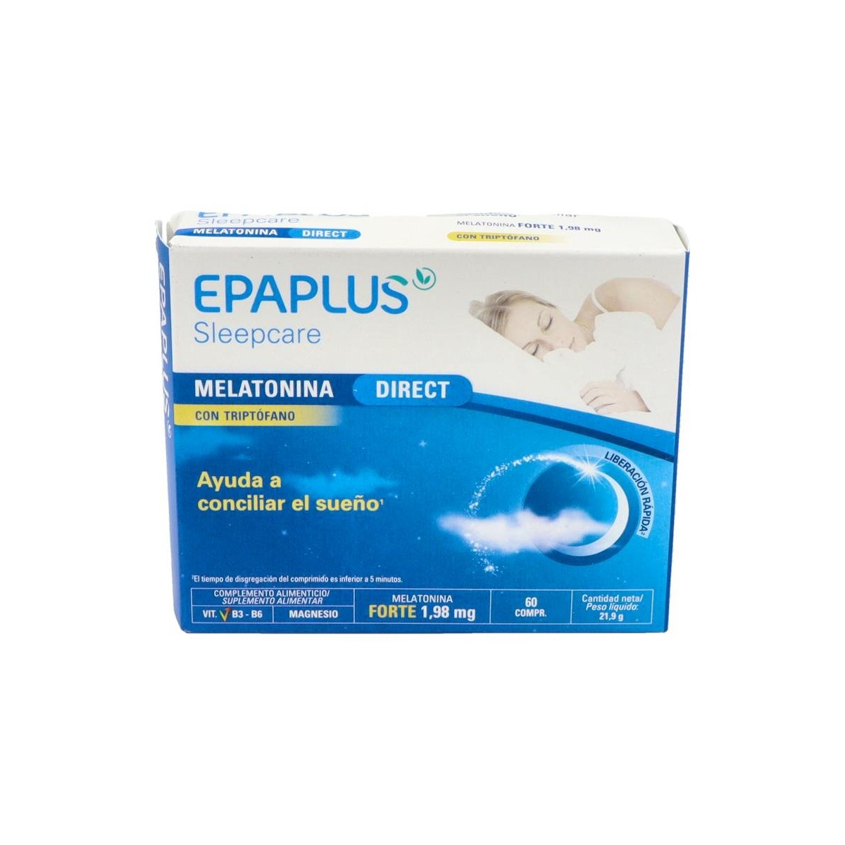 Epaplus Sleepcare Melatonina / Triptofano 60 Comp