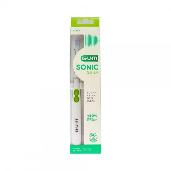 Cepillo Electrico Gum Sonic Daily Blanco