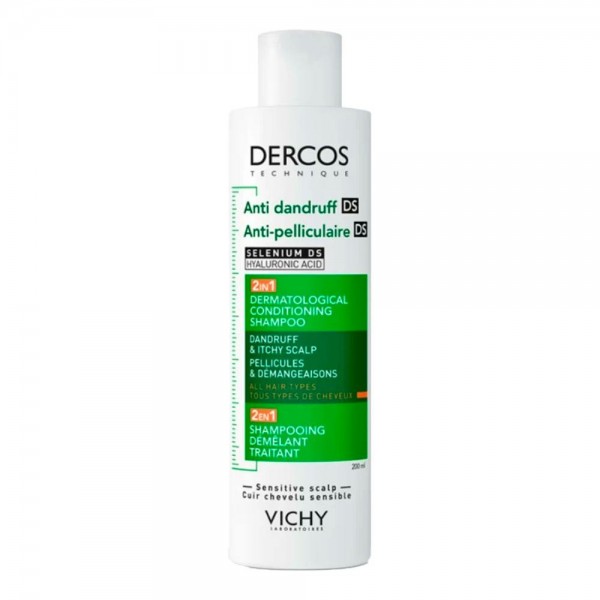 Vichy Dercos Champu Acondicionador Anticaspa 2 En 1 200Ml