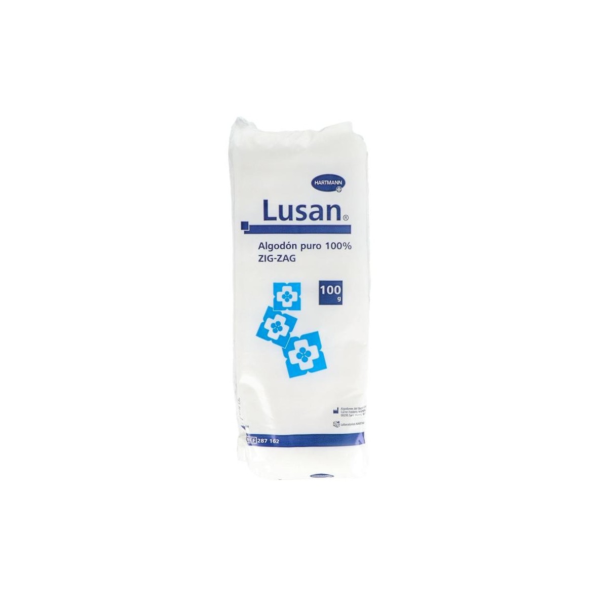 Algodon Lusan Zig-Zac Puro 100 Gr