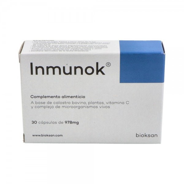 Inmunok Refuerzo del Sistema Inmunitario - 30 cápsulas