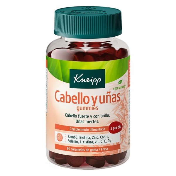 Kneipp® Gummies Cabello y uñas 60 uds.