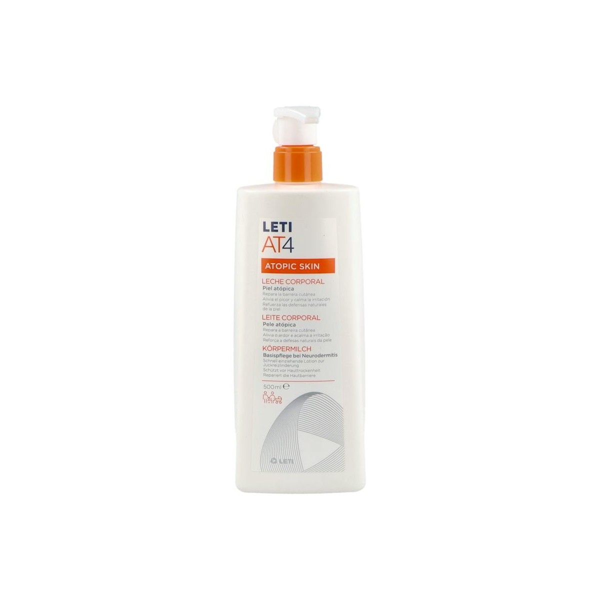 Leti At4 Leche Corporal 500 Ml
