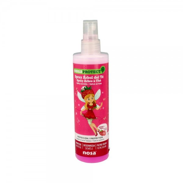 Nosa Spray Triple Accion Arbol Te Fresa 250 Ml