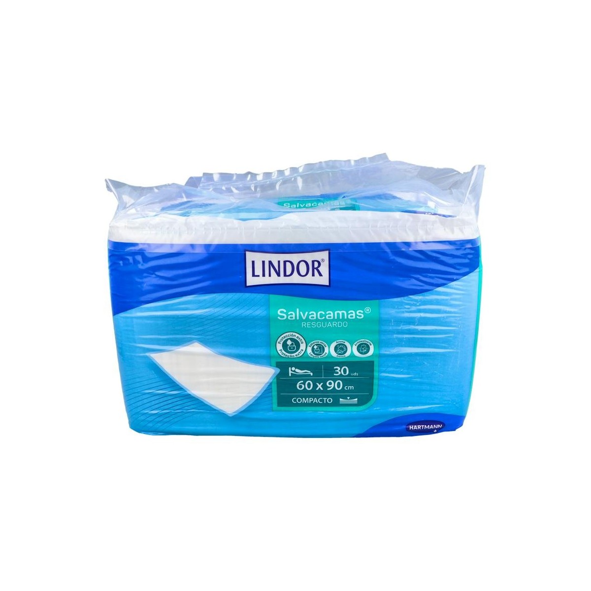 Lindor Empapador/Salvacamas Desech S/Alas 60X90...