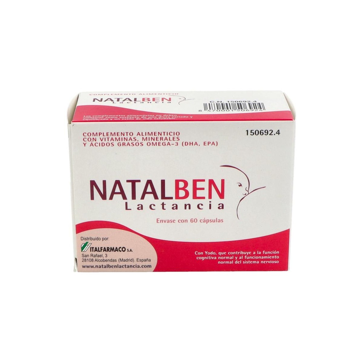 Natalben Lactancia 60 Caps