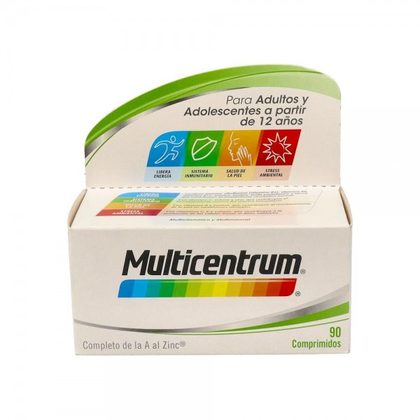 Multicentrum Adultos 90 Comprimidos Multivitamínico...