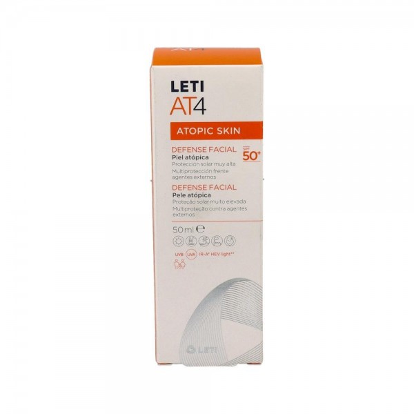 Leti At4 Defense Spf50 Facial 50 Ml