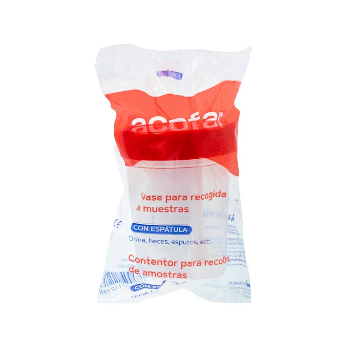 Acofar Envase Recog Muestra C/Espa 100 Ml