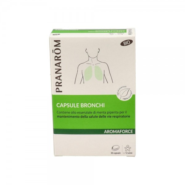 Pranarom Aromaforce Bronquios Eubiarom Bio 30 Caps