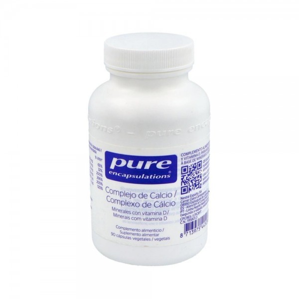 Pure Complejo De Calcio 90 Vcaps