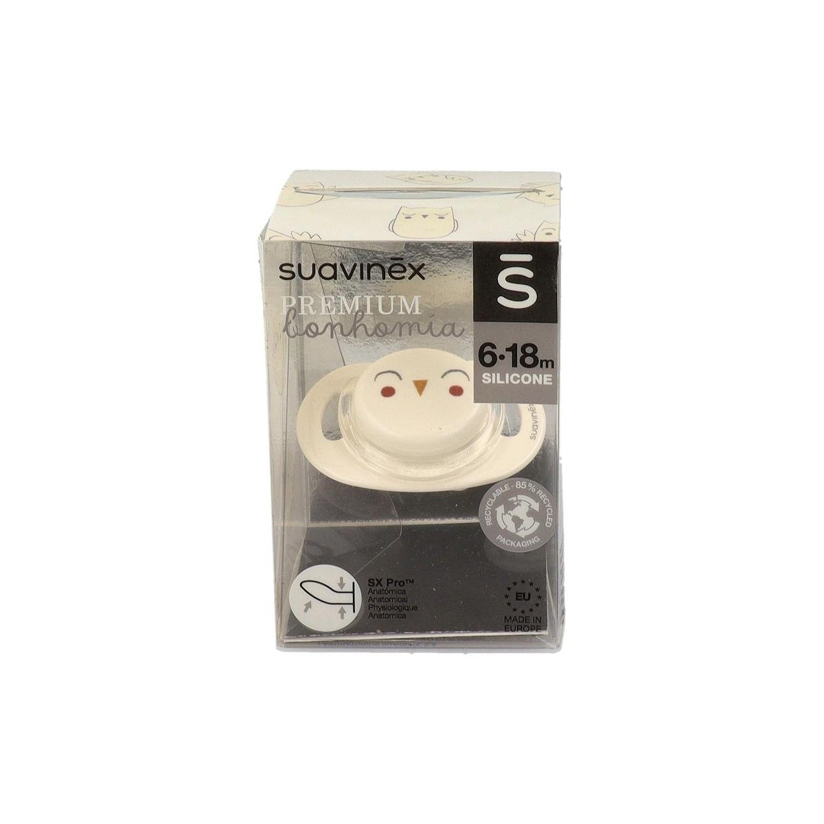 Chupete Suavinex Evolution T-S +6M