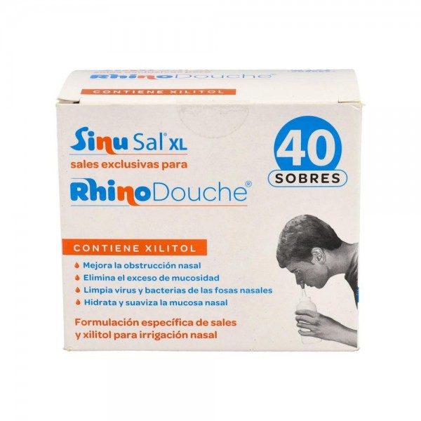 SinuSal XL 40 Sobres Sales para Irrigación Nasal con...
